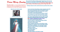 Desktop Screenshot of mercysunday.com