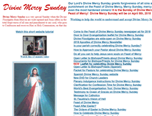 Tablet Screenshot of mercysunday.com